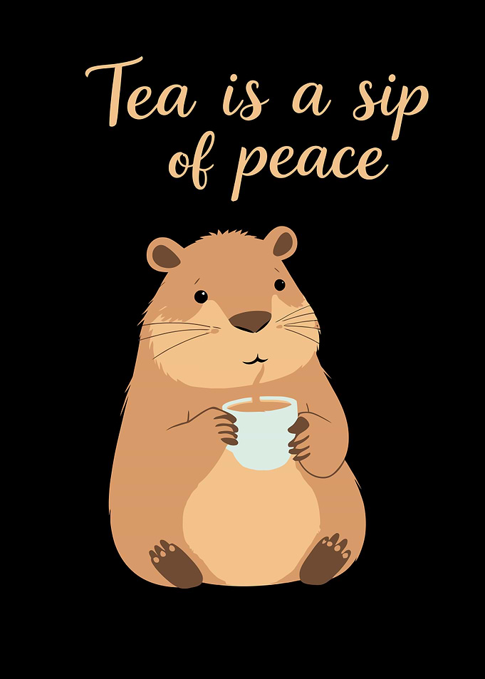 Tea Time with a Hamster