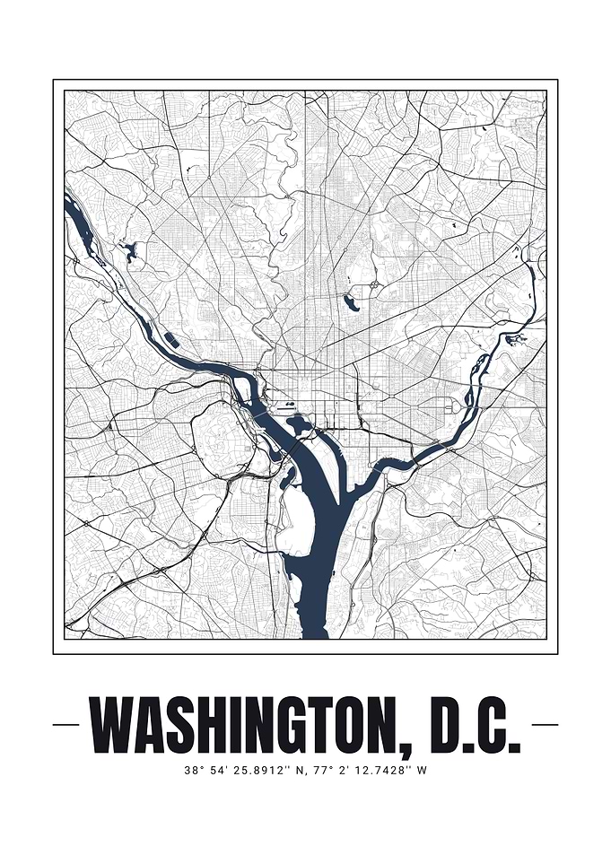 Washington D.C. Map