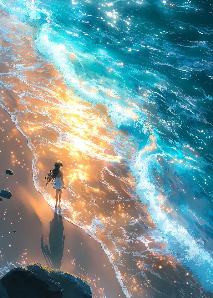Girl on the Beach