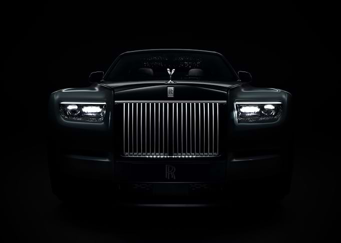 Rolls Royce Phantom Front View