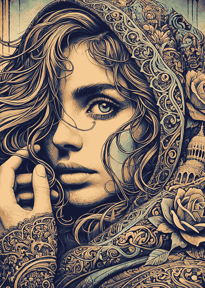 Intricate Portrait of a Woman