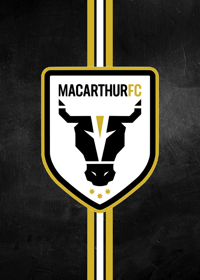 Macarthur Bulls FC Logo