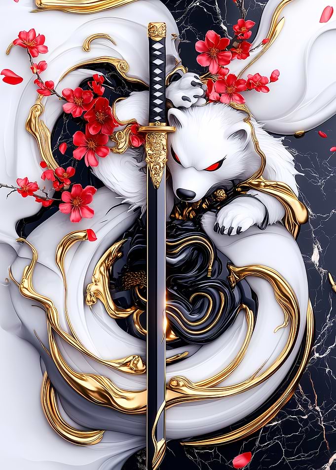White Bear Samurai Polar