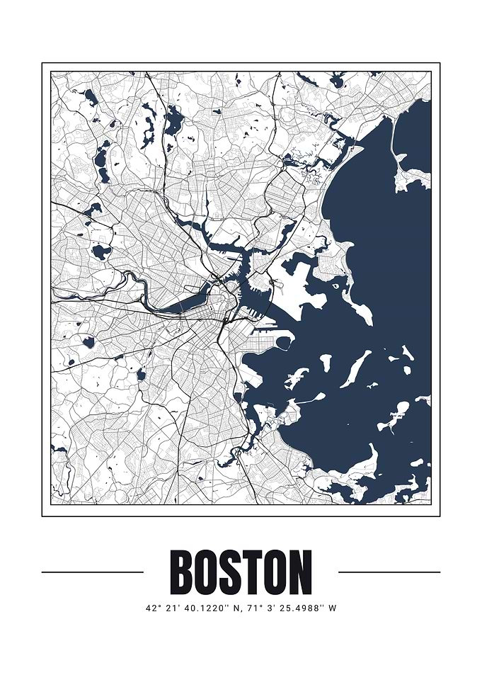 Boston City Map