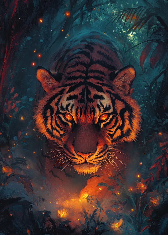 Jungle Ember Tiger
