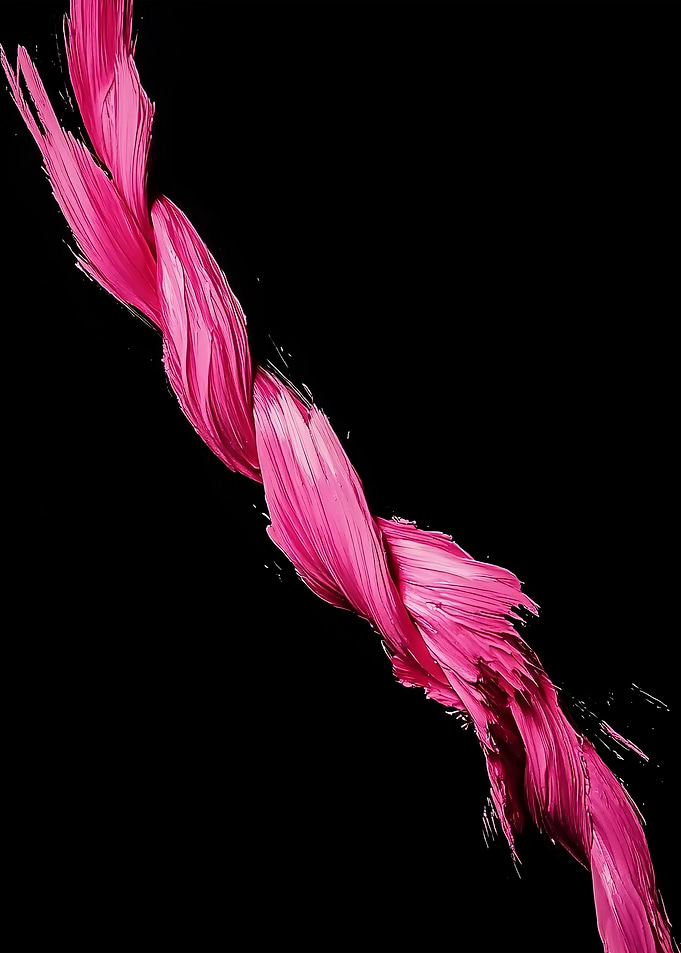 Abstract Pink Swirl
