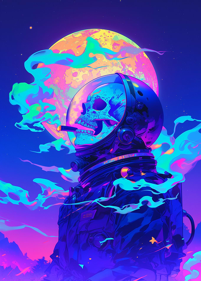 Space Skull Astronaut