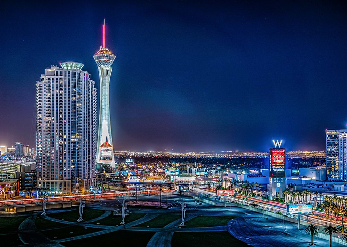 Las Vegas Skyline at Night