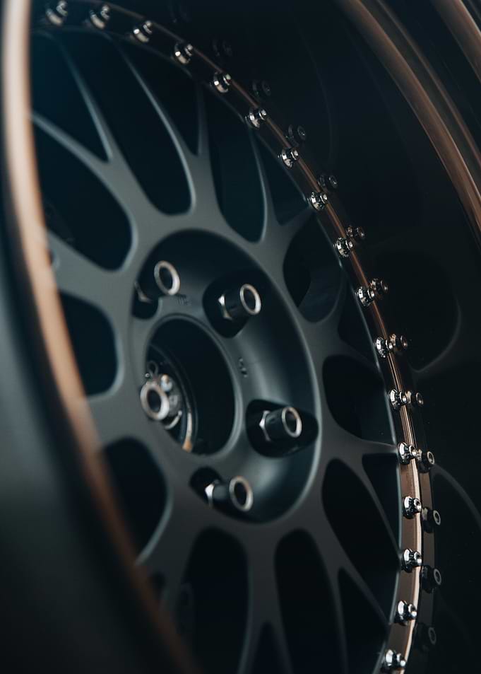 Black Alloy Wheel