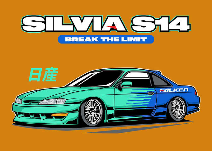 Silvia S14 Drift Car