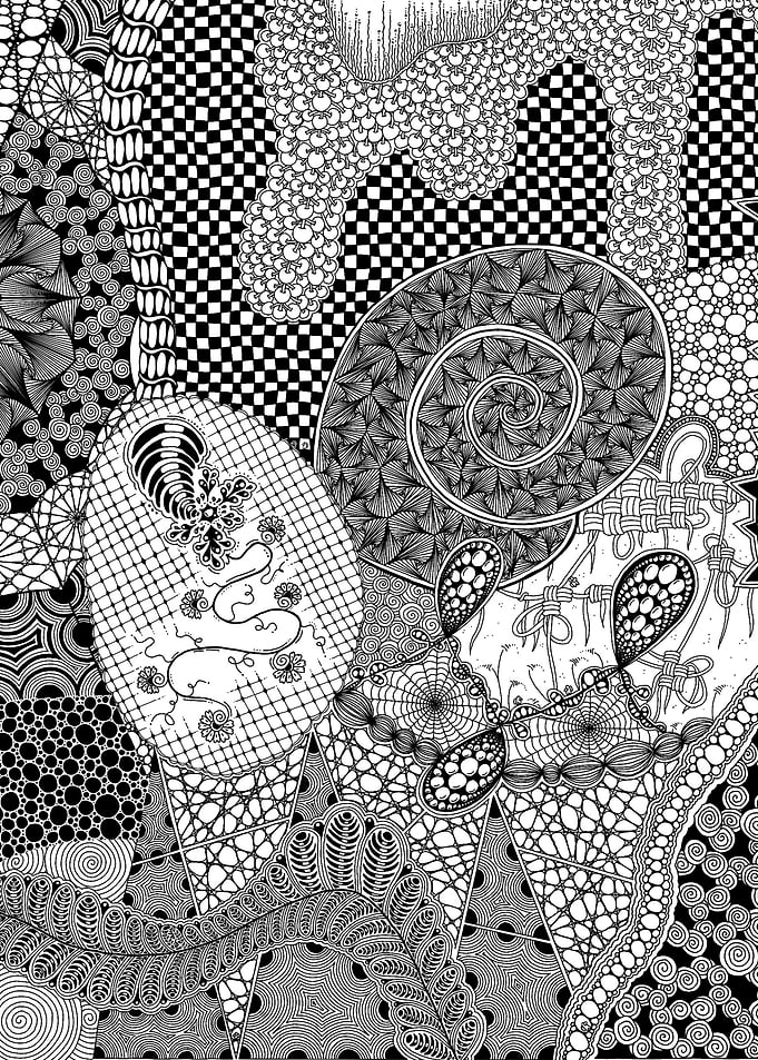 Zentangle Art #3