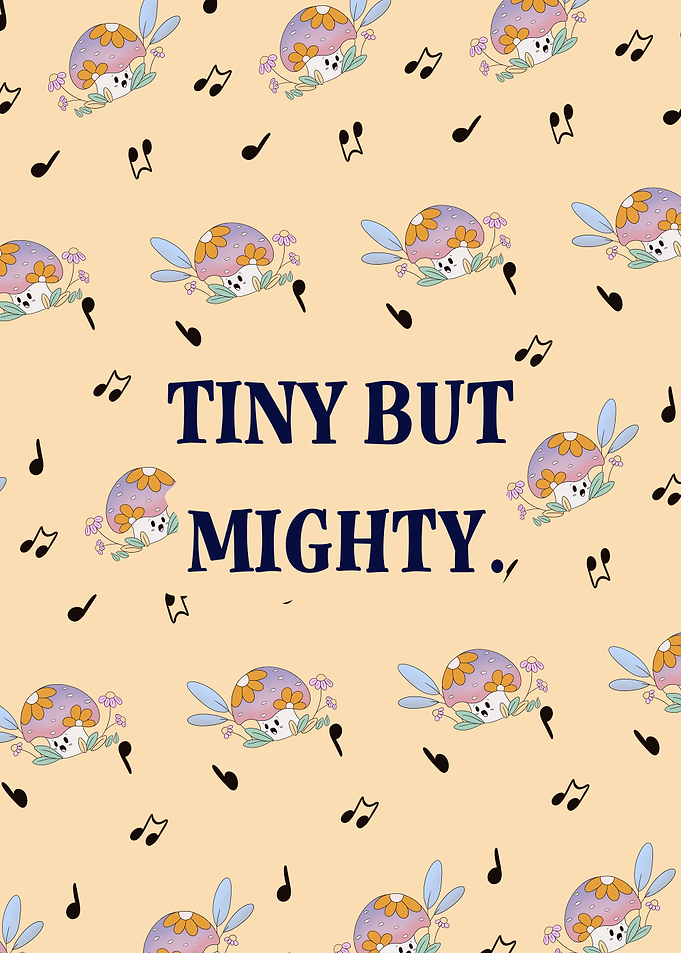 Tiny But Mighty Musical Mushroom