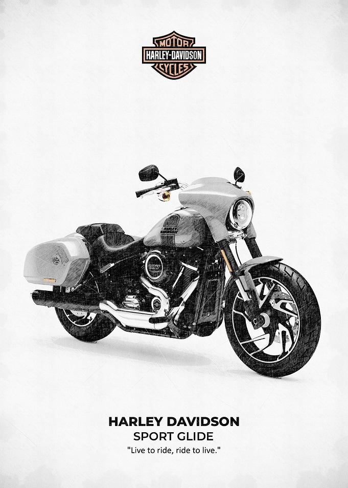 Harley Davidson Sport Glide Motorcycle