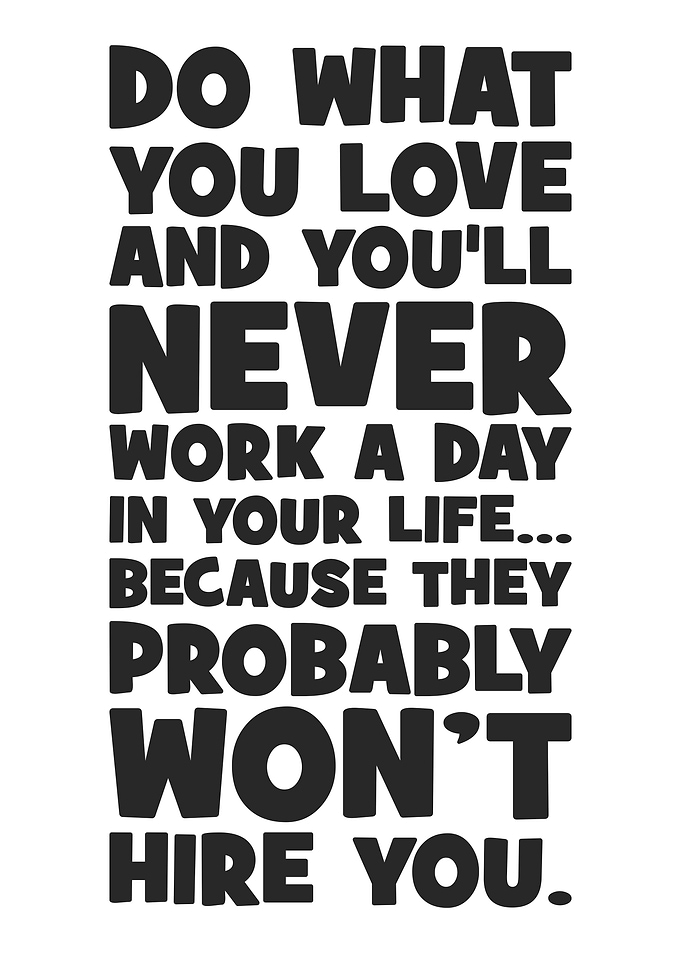 Funny Quote Poster