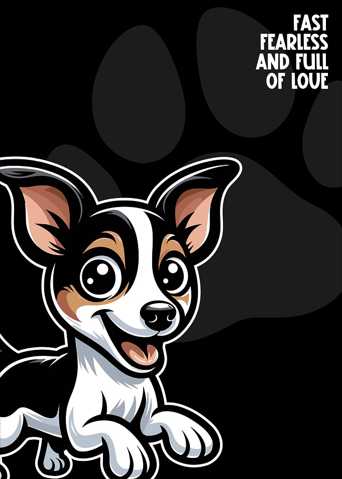 Chihuahua Dog Cartoon