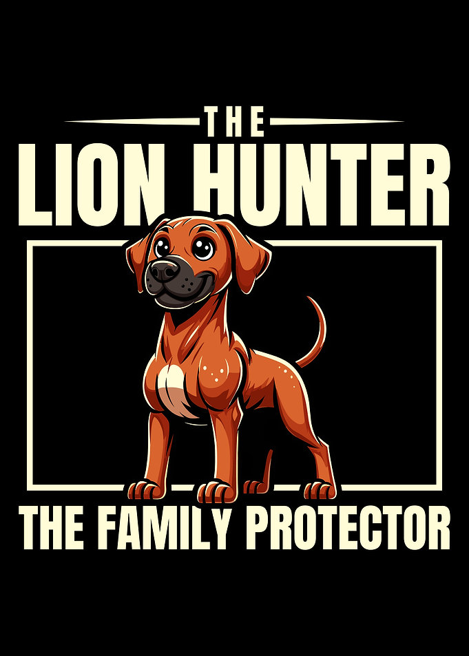Rhodesian Ridgeback Dog Design