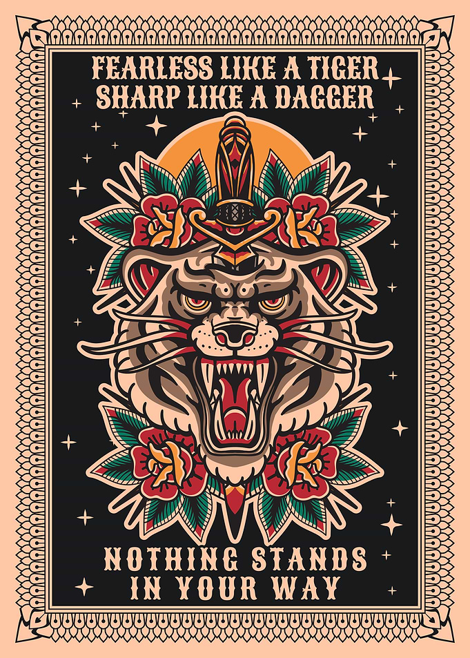 Tiger Tattoo Design