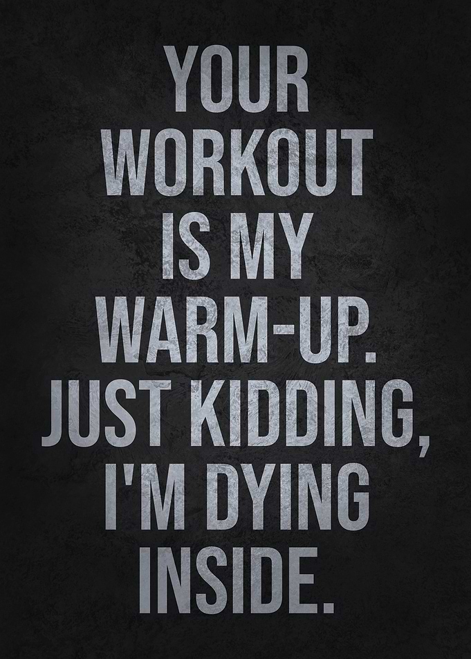 Your Workout Is My Warmup - Funny Gym