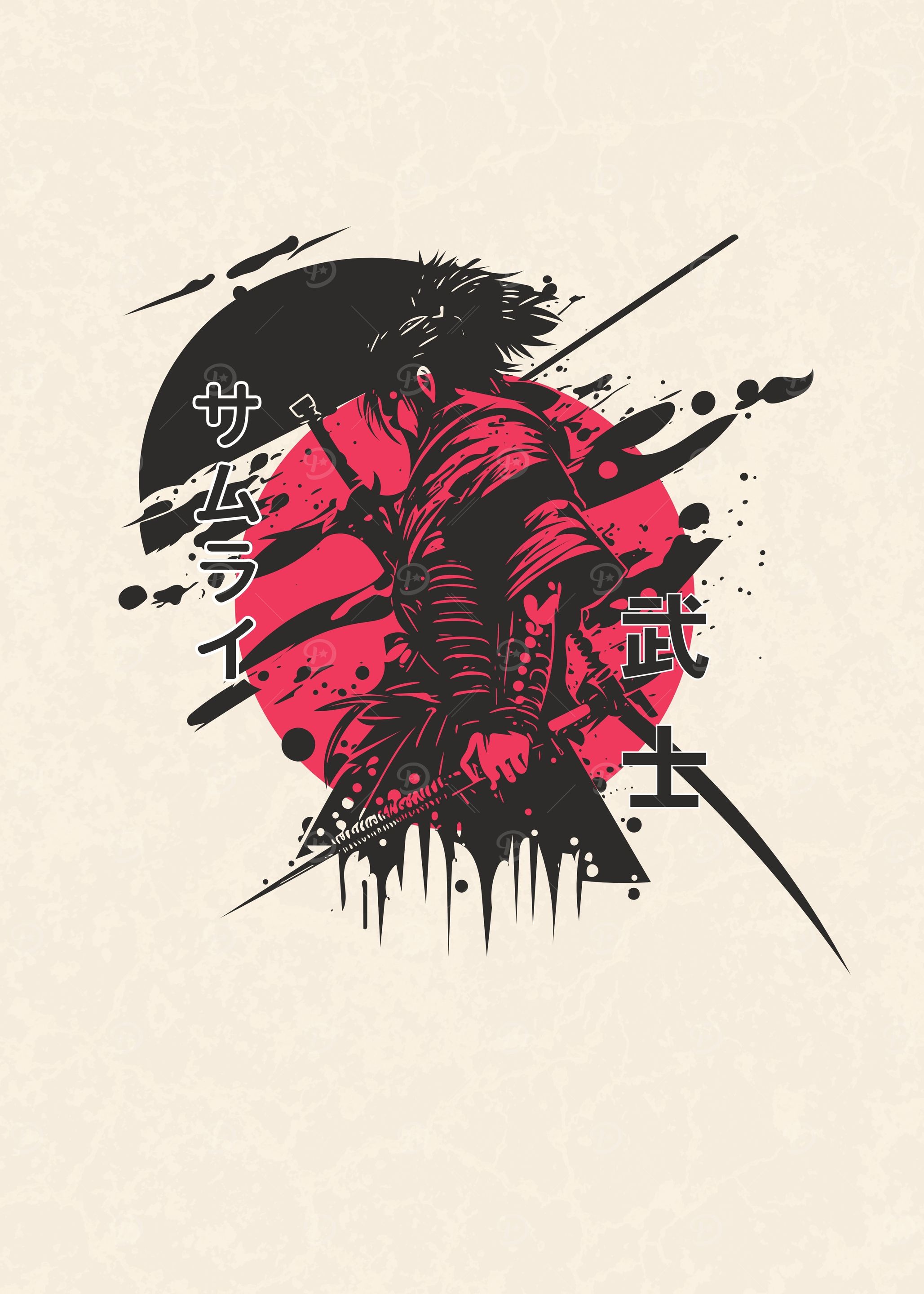 Samurai Warrior Art