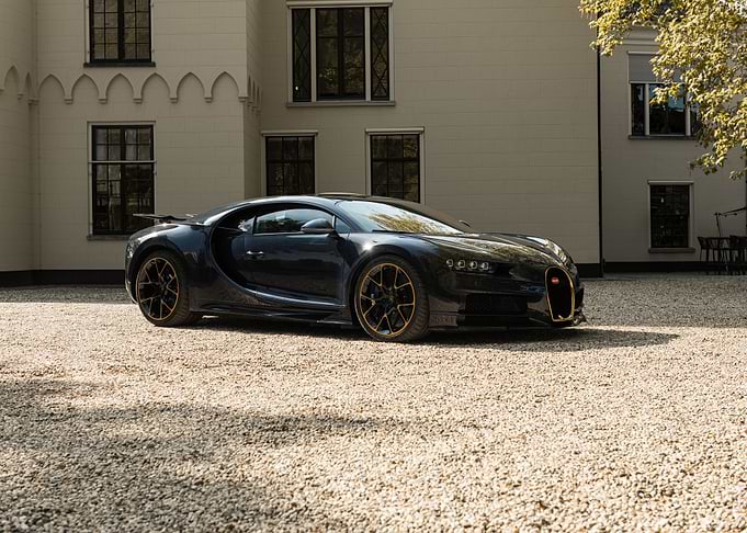 Black Bugatti Chiron