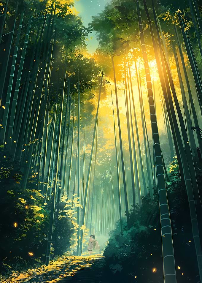 Bamboo Forest Path
