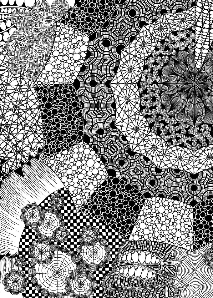 Zentangle Drawing #2