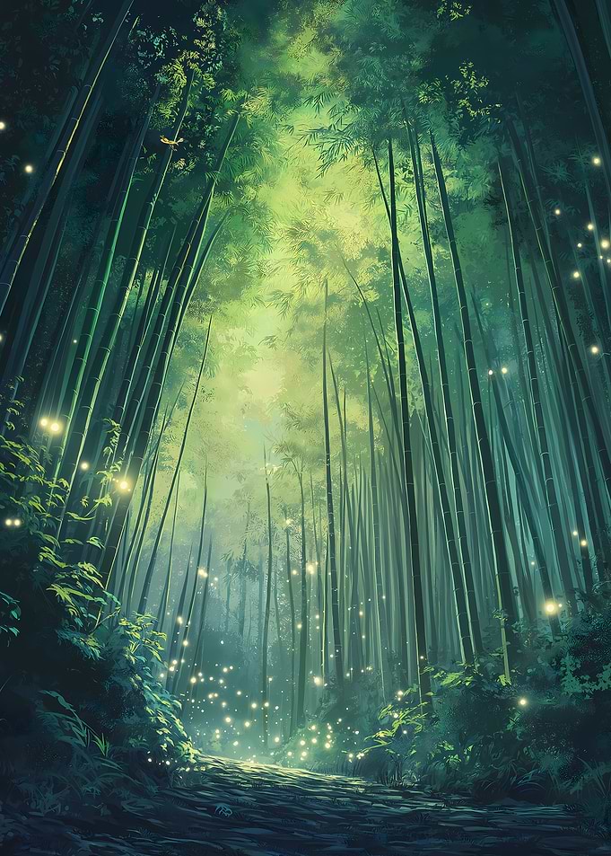 Enchanted Bamboo Forest