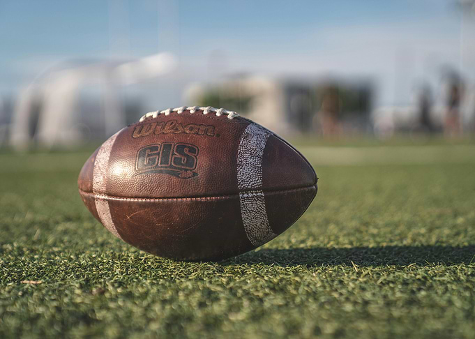 Brown Leather Football