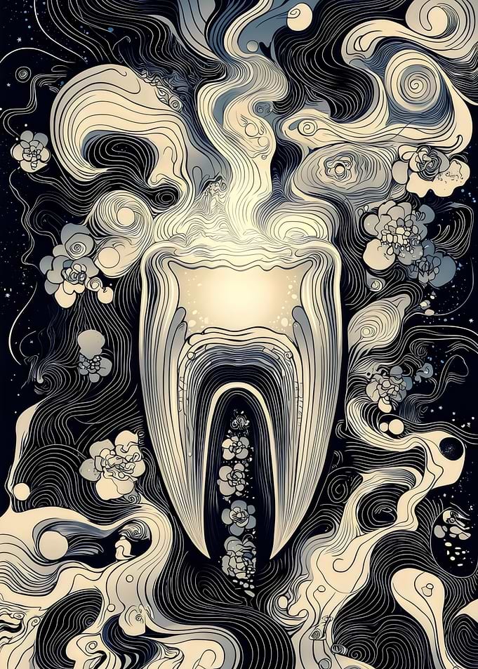 Luminous Tooth Cosmos