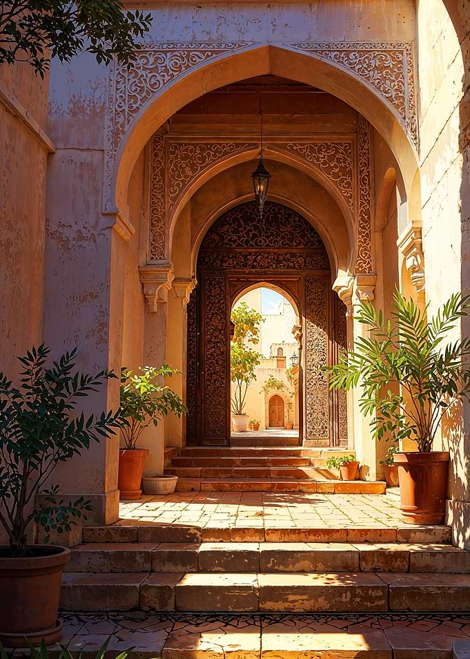 Ornate Archway Entrance