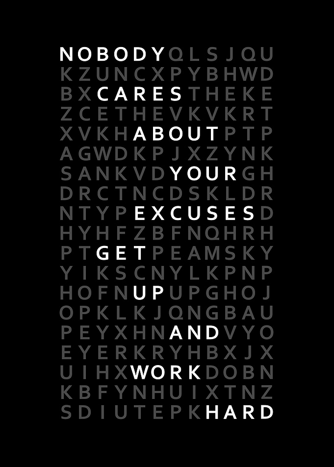 Get Up and Work Hard