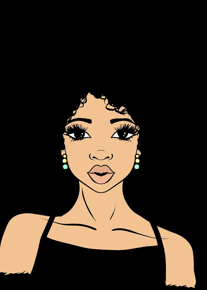 Black Woman with Afro