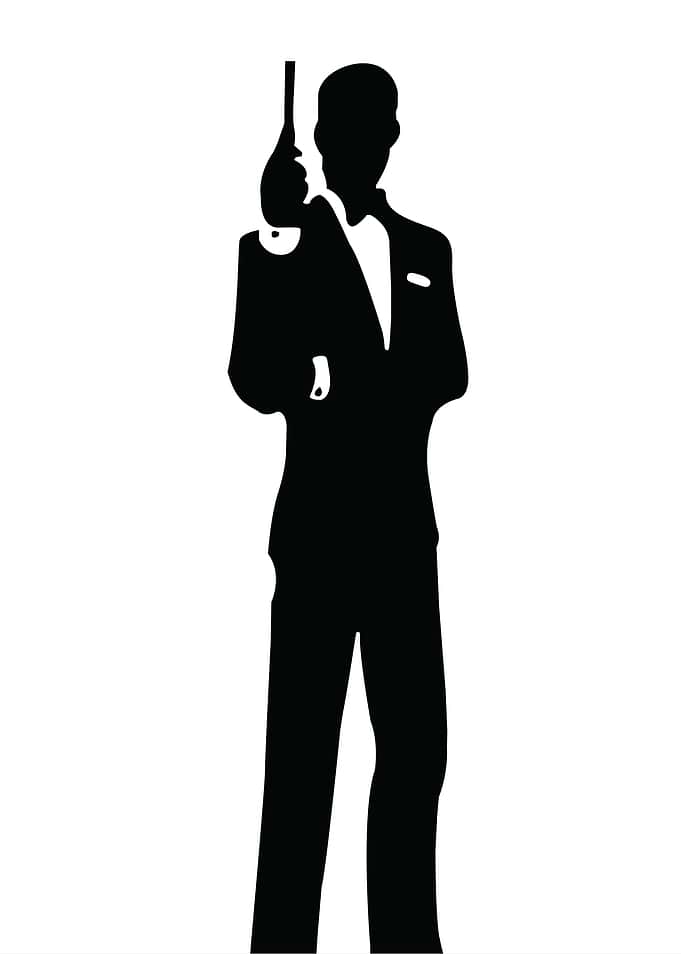 James Bond Silhouette