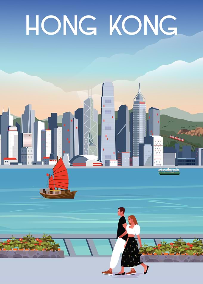 Hong Kong Skyline