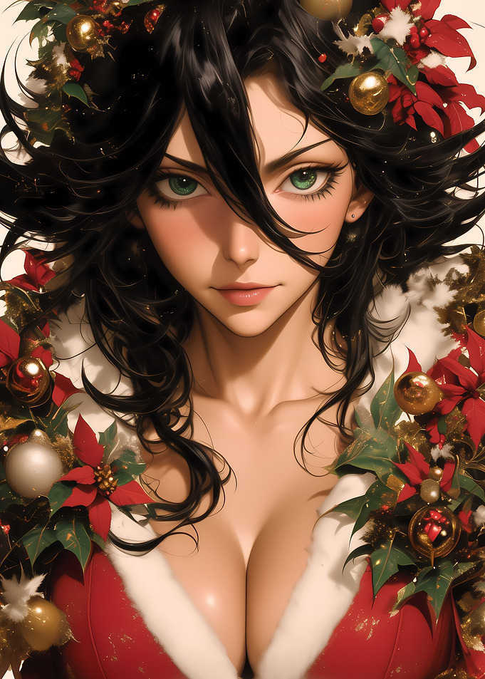 Christmas Anime Girl