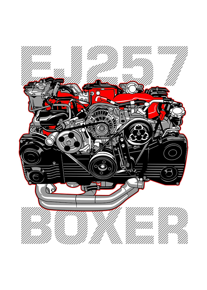 EJ257 Subaru Boxer Engine