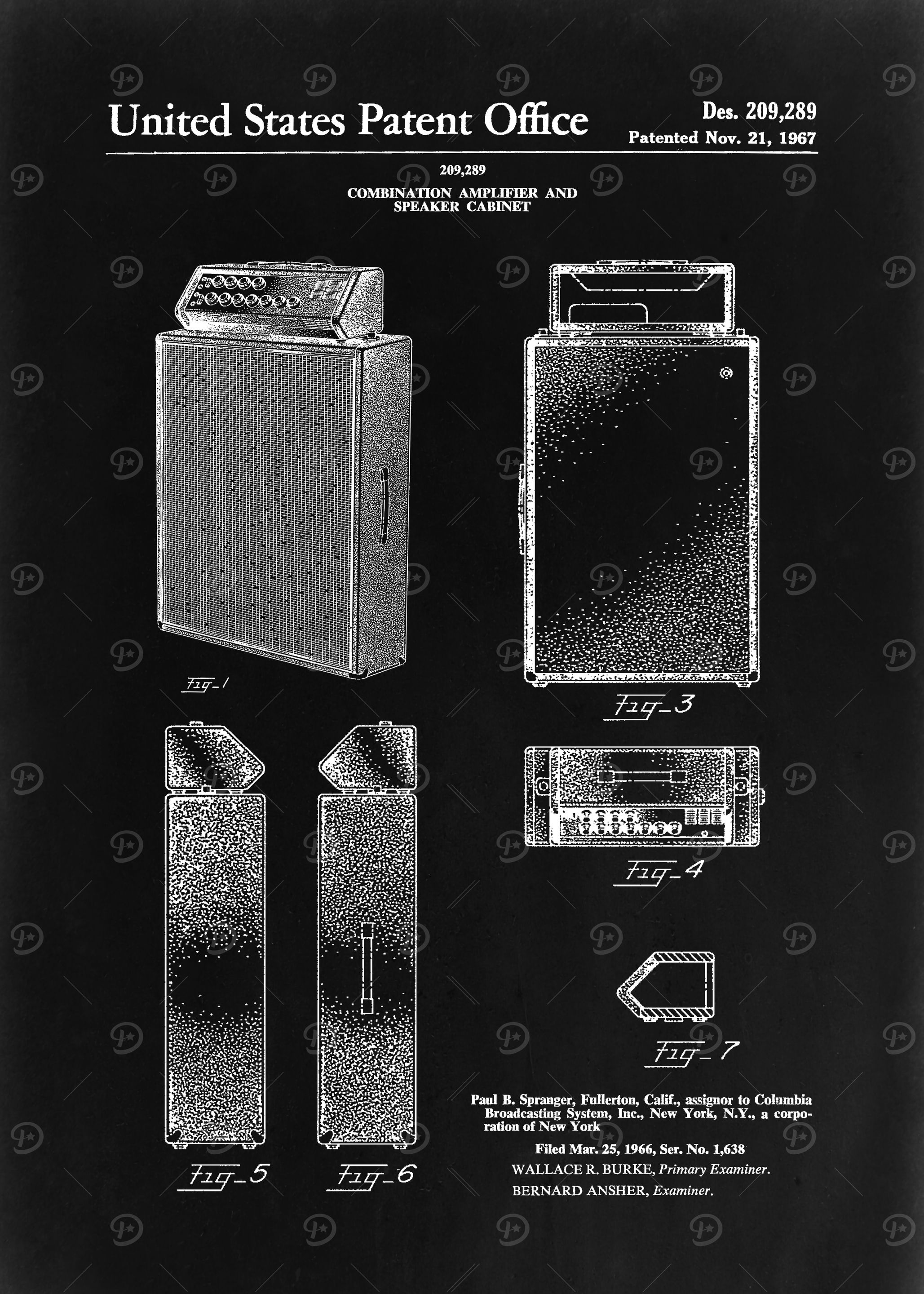 Vintage patent Posters Online - Shop Unique Metal Prints, Pictures