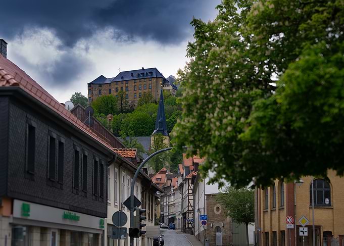 The great castle of Blankenburg