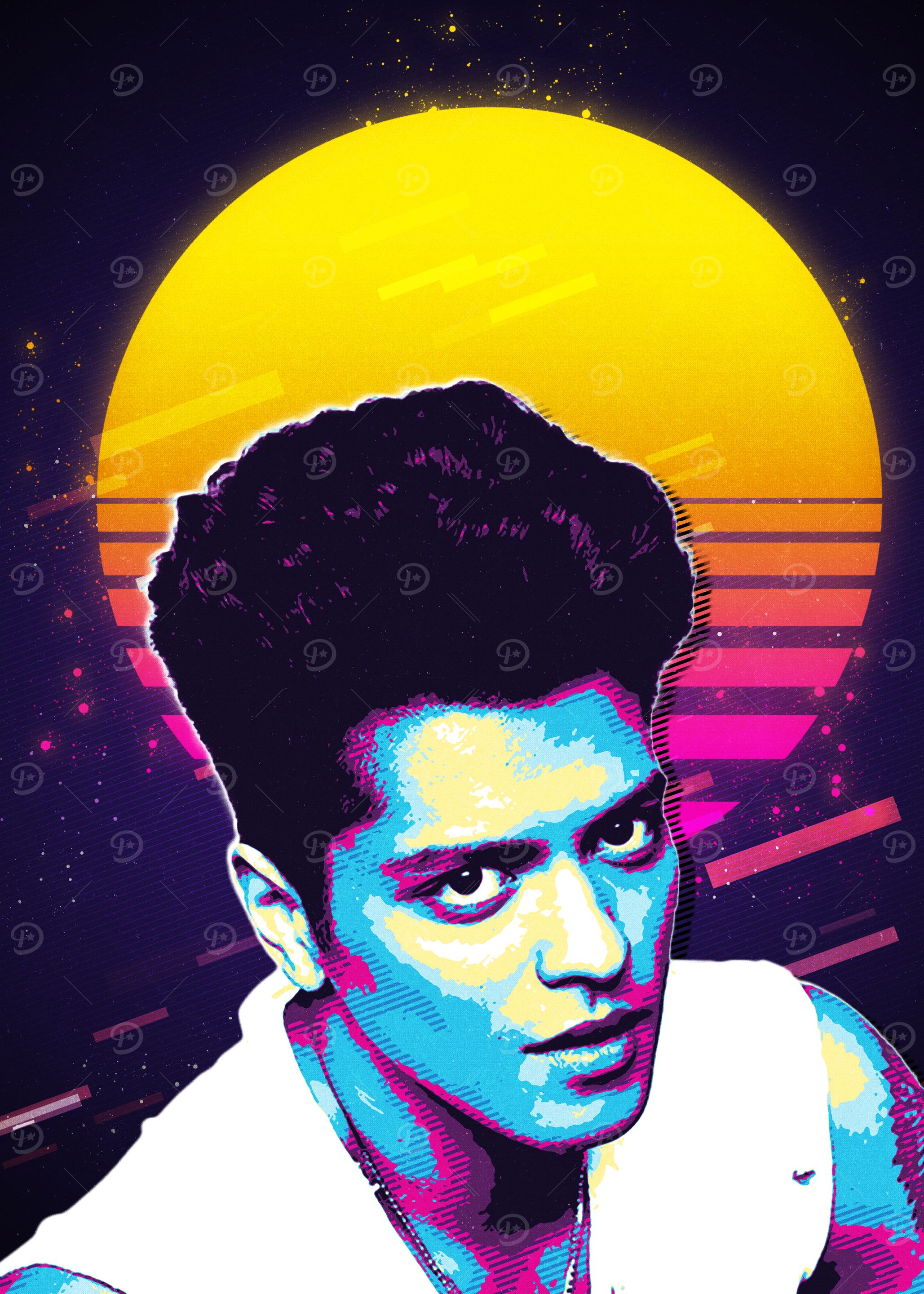 Retro Pop Art Portrait