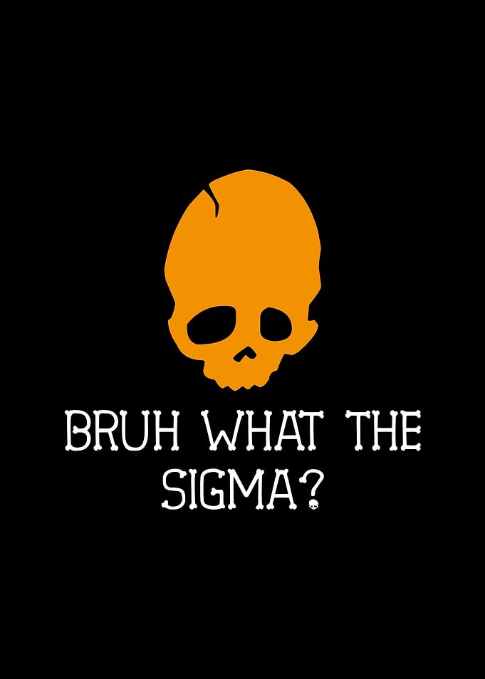 Bruh What The Sigma Skull