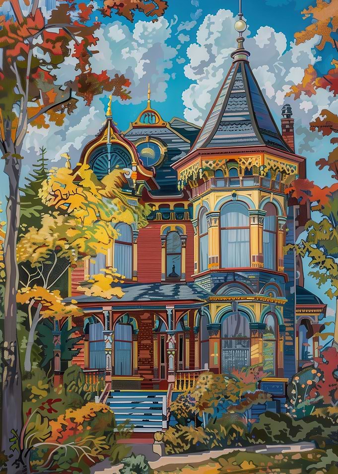 Victorian House Painting