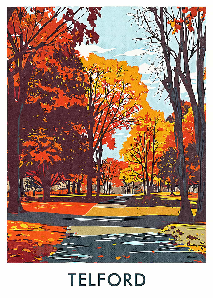 Telford Autumn Landscape