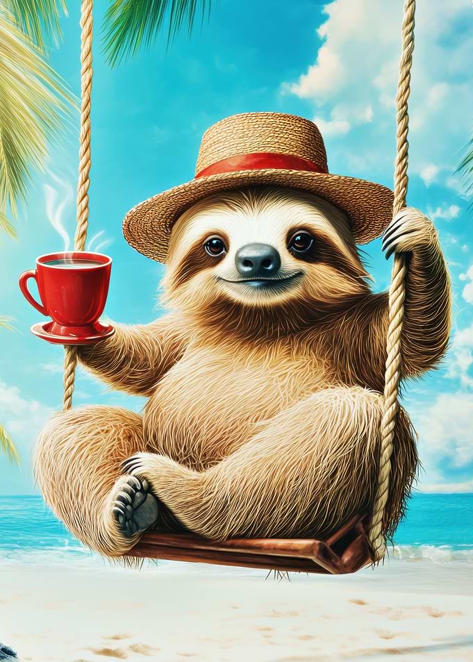 Sloth on a Swing