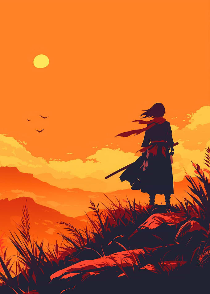 Samurai Sunset