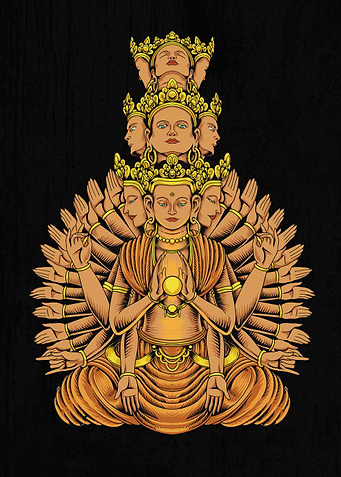 Buddhism God Bodhisattva Avalokiteshvara