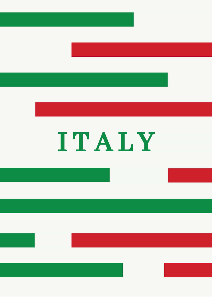 Italy Flag Design