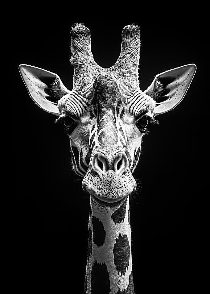 Giraffe Portrait