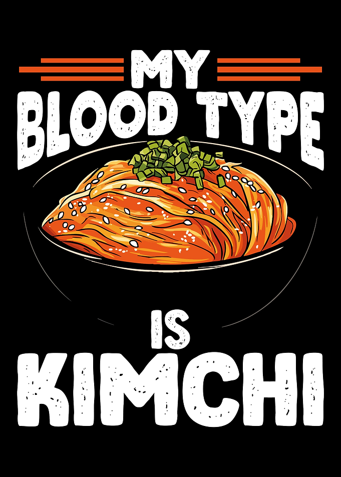 South Korean Kimchi Food