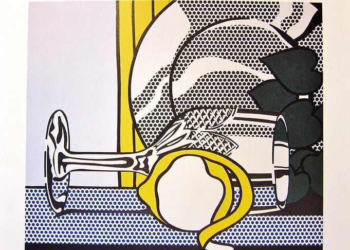 Pop Art Still Life by Roy Lichtenstein
