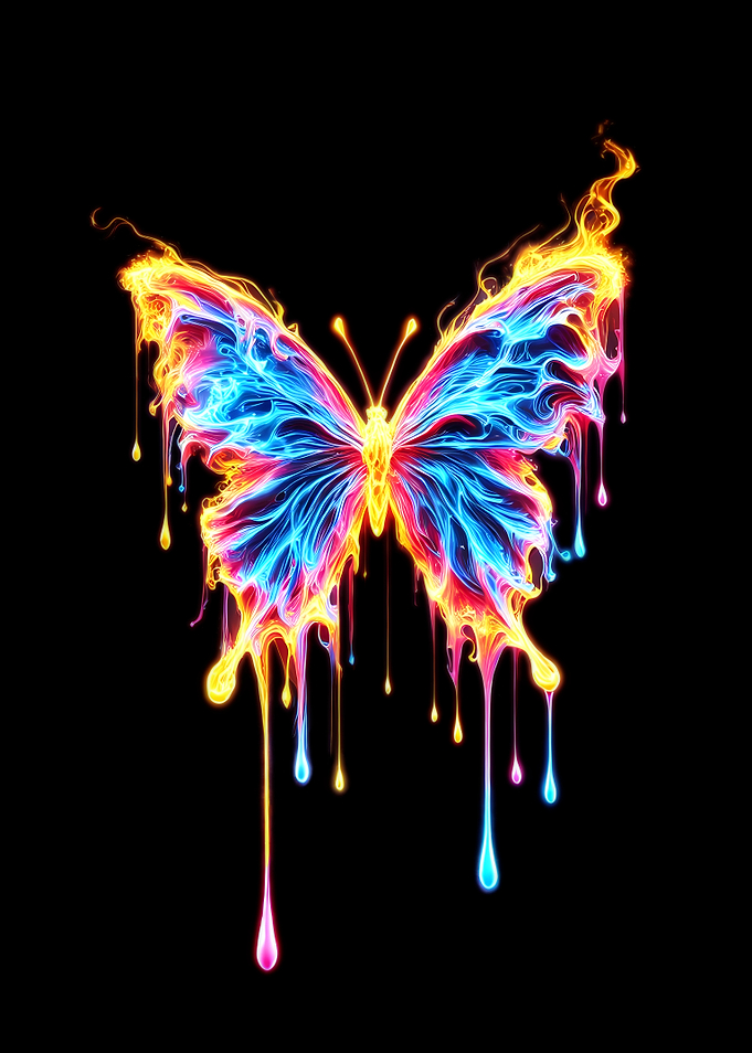 Fire Butterfly